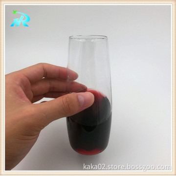 High Temperature Party Plastic Champagne Flute for Weddin